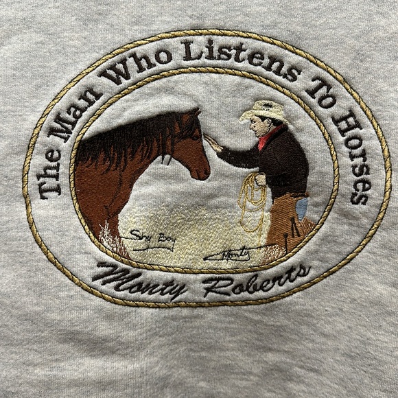 RARE. Monty RobertS  Join Up Tour 1/4 zip. XL. - Picture 2 of 10